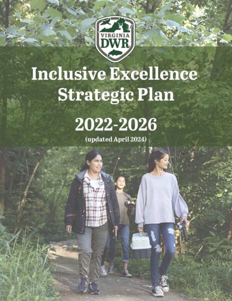 2022 — 2026 DWR 包容性卓越战略计划的封面