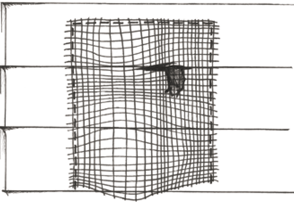 蝙蝠的单向门很容易建造;只需固定除底部以外的所有末端,让蝙蝠自行离开洞即可