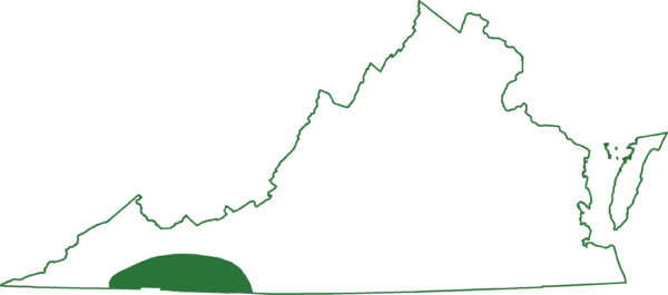 蓝岭双线蝾螈分布图