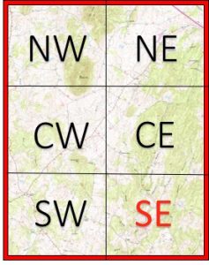 带有 Atlas Block 标签的四元地图